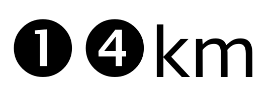 14km