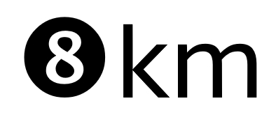 8km